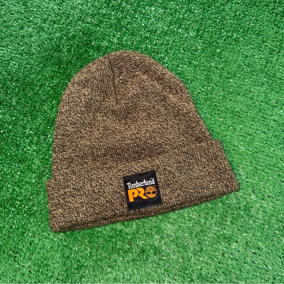 Timberland PRO Knit Beanie Earthy Tone Brown Men’s - Picture 1 of 2